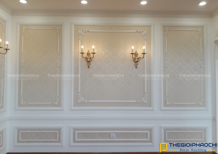 Thi Công Hạng Mục Phào Chỉ Hàn Quốc Biệt Thự Vườn Anh Kiệt